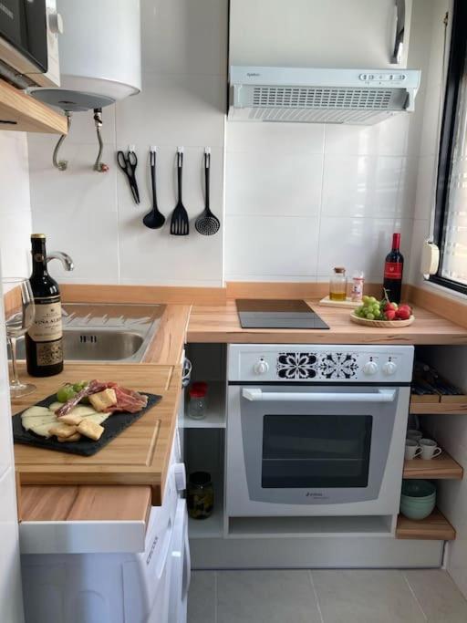 Coqueto Apartamento De Playa Con Piscina Y Terraza Valencia Exteriör bild