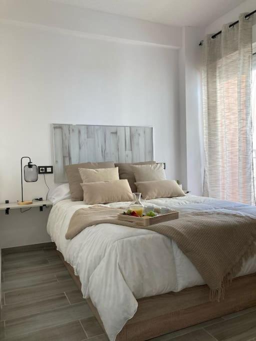 Coqueto Apartamento De Playa Con Piscina Y Terraza Valencia Exteriör bild