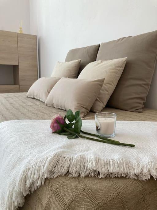 Coqueto Apartamento De Playa Con Piscina Y Terraza Valencia Exteriör bild