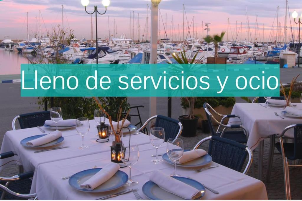 Coqueto Apartamento De Playa Con Piscina Y Terraza Valencia Exteriör bild