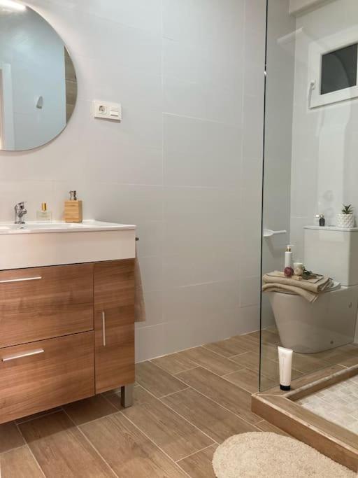 Coqueto Apartamento De Playa Con Piscina Y Terraza Valencia Exteriör bild